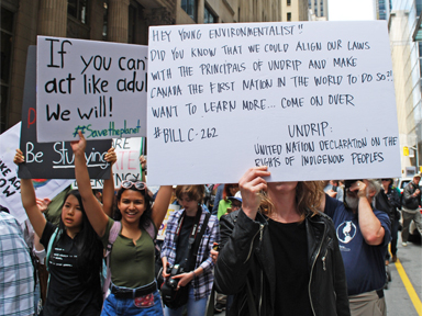 Sign calling for alignment of our laws with UNDRIP